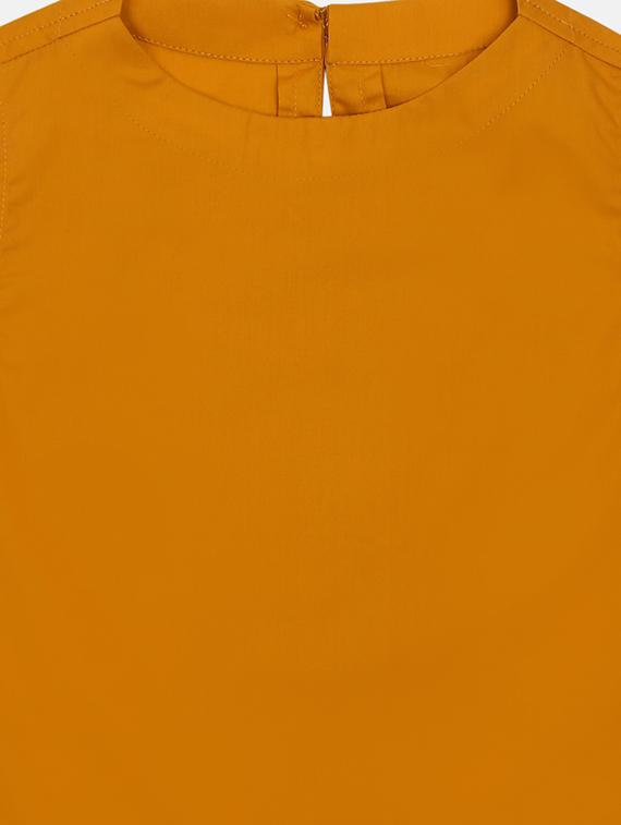 yellow cotton kurta kurtas & set - 17145462 - Standard Image - 2