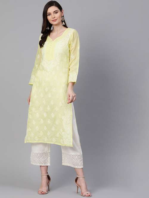 women's straight kurta - 17145511 -  Standard Image - 0