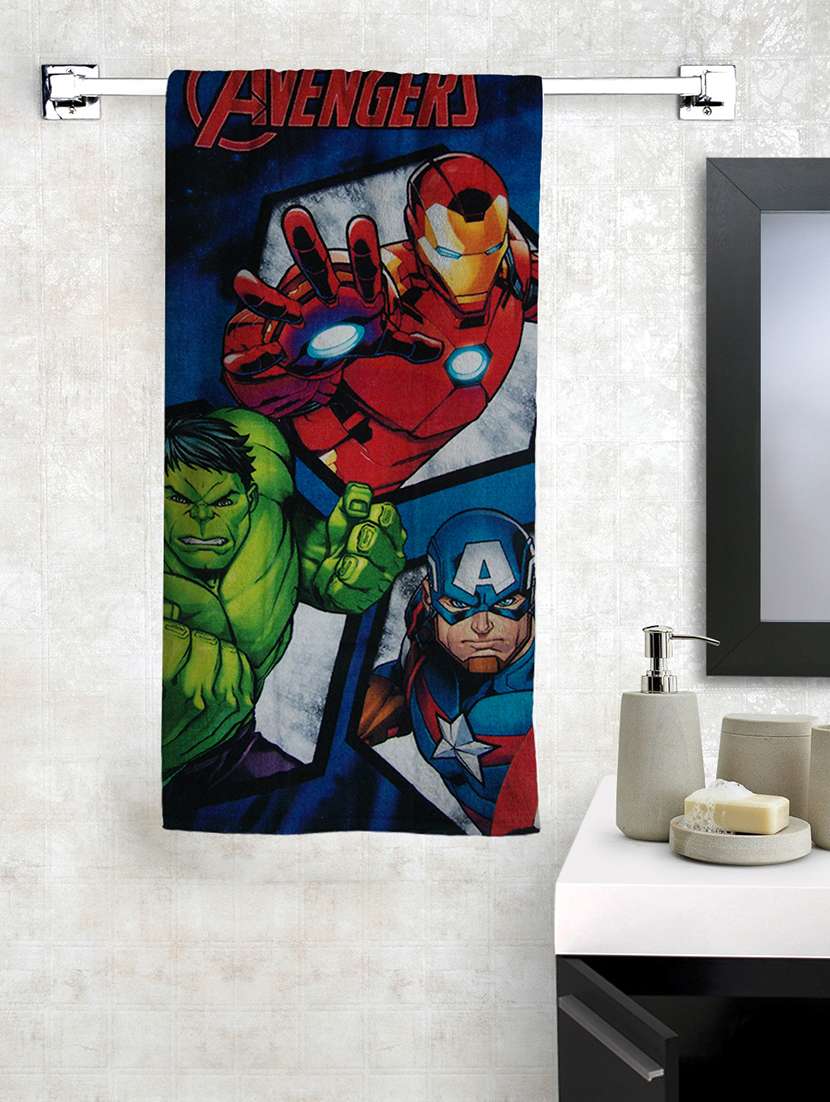  avengers kids bath towel  