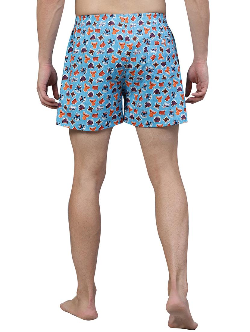 blue printed boxer - 17148371 - Standard Image - 2