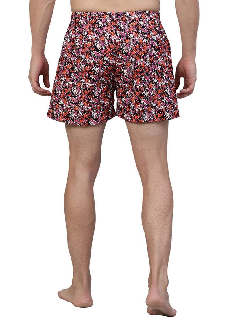 black printed boxer - 17148373 - Standard Image - 2