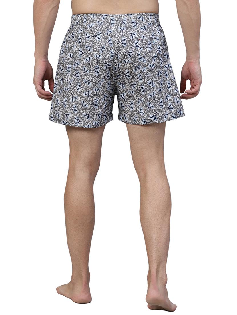 grey printed boxer - 17148376 - Standard Image - 2