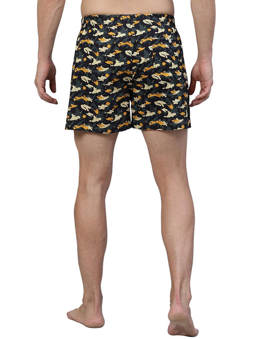 green printed boxer - 17148425 - Standard Image - 2