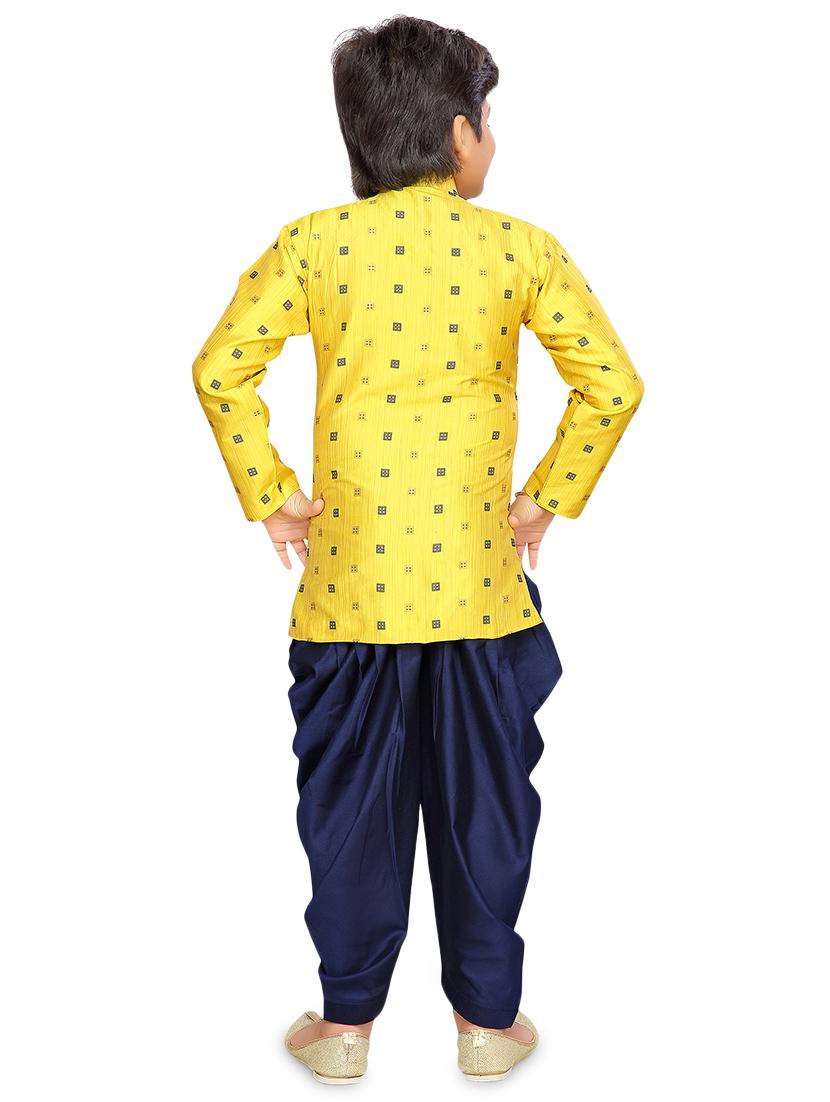 yellow cotton kurta sets kurtas & set - 17148634 - Standard Image - 2