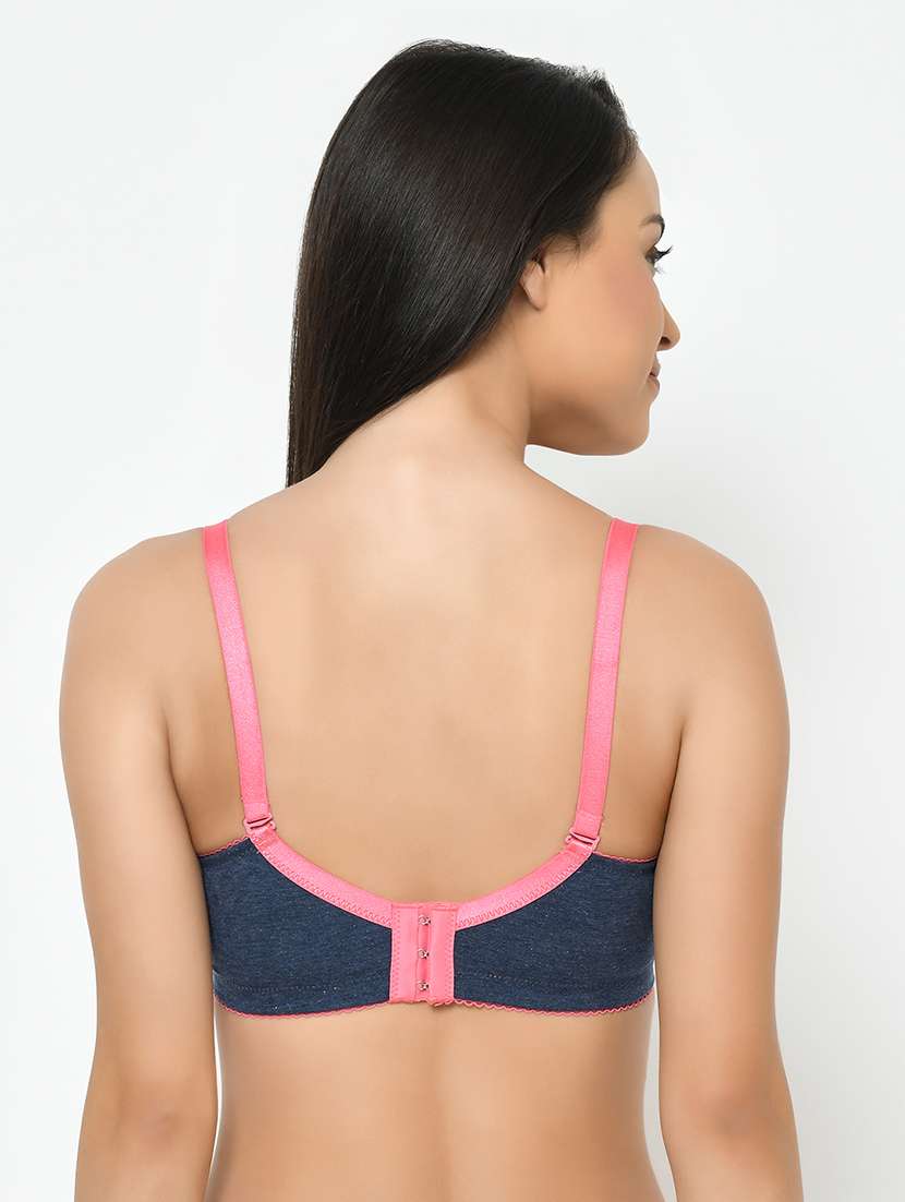 blue polyester push up bra - 17148815 -  Standard Image - 2