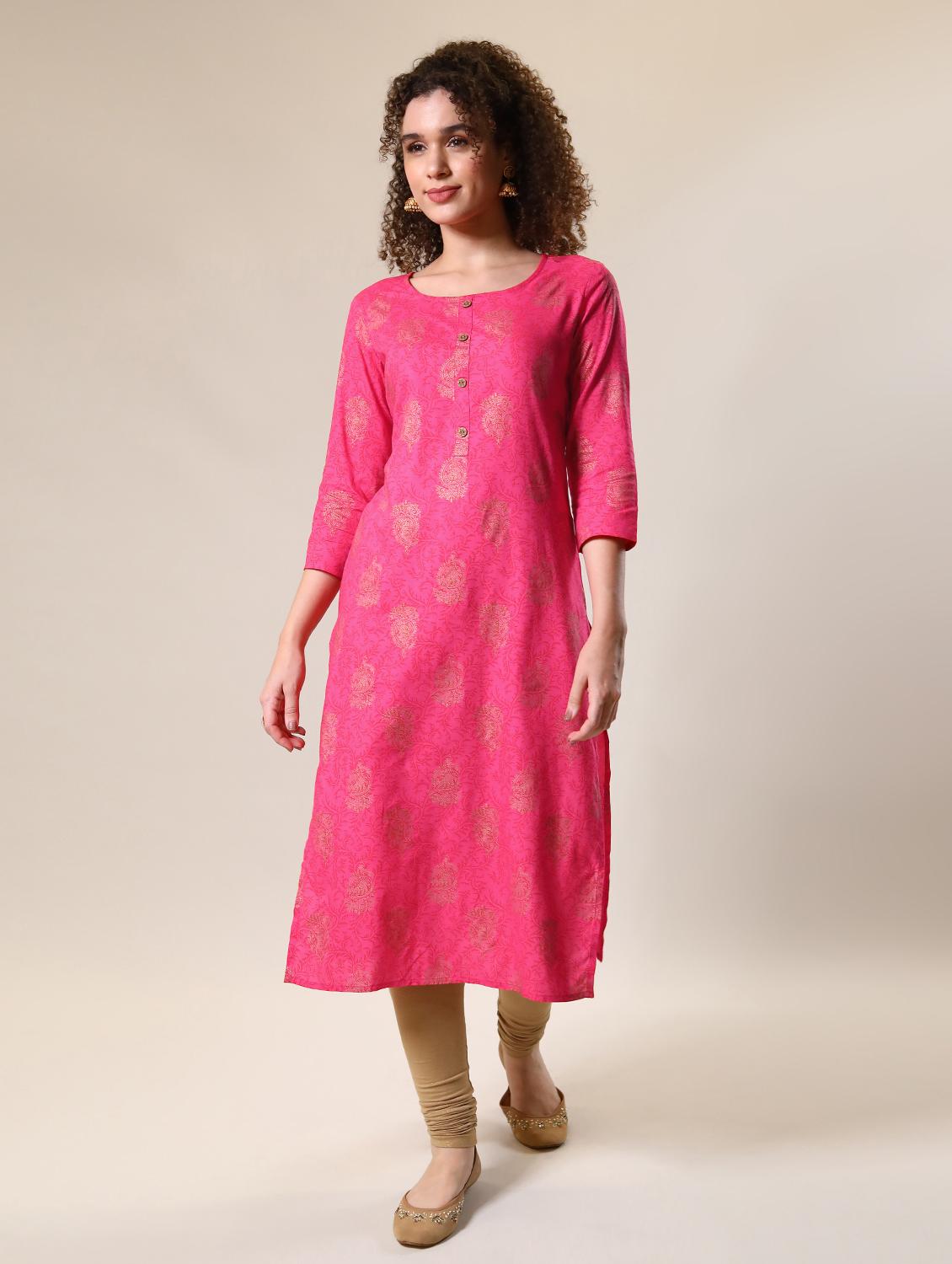 women's straight kurta