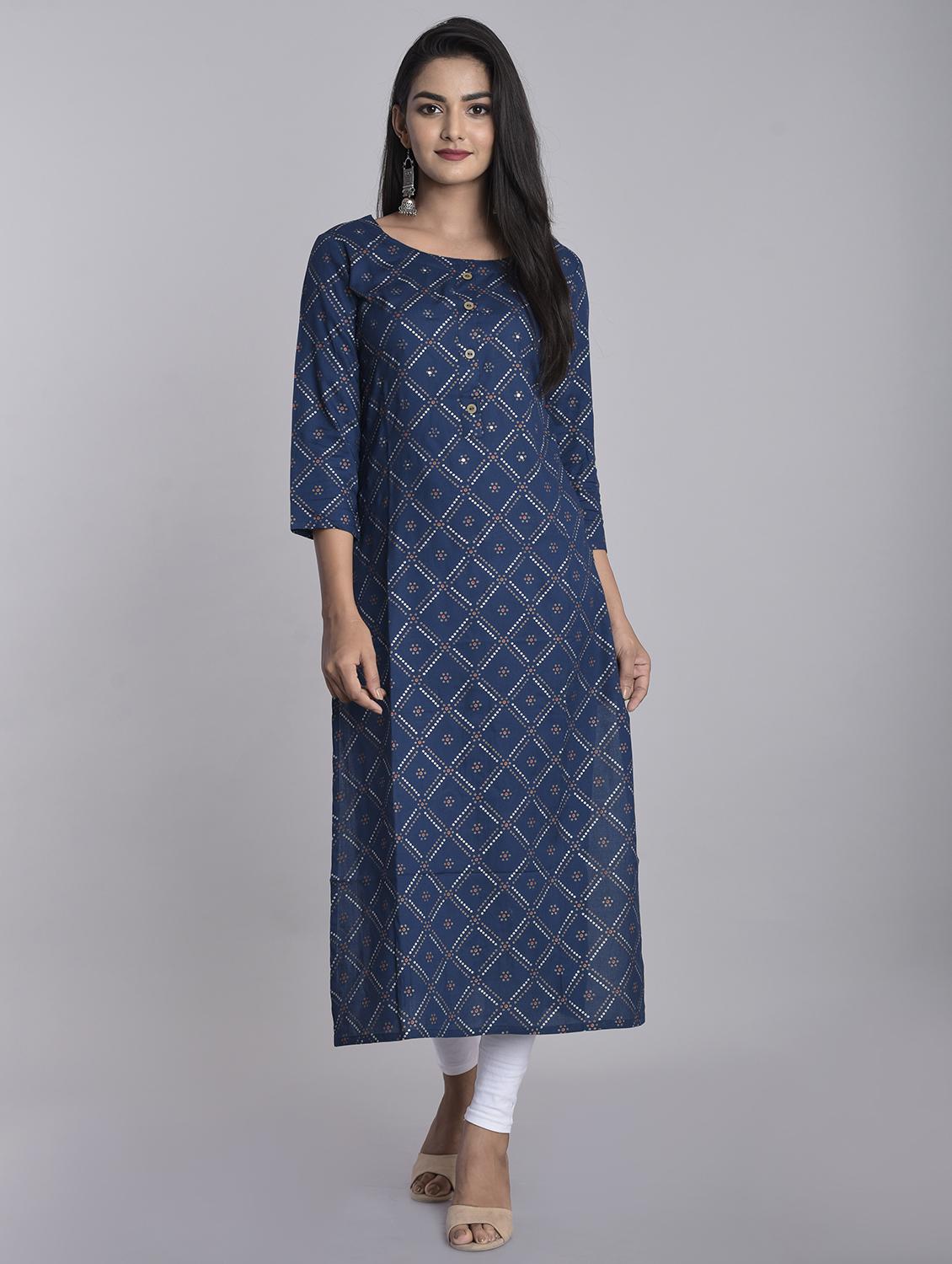 women's straight kurta