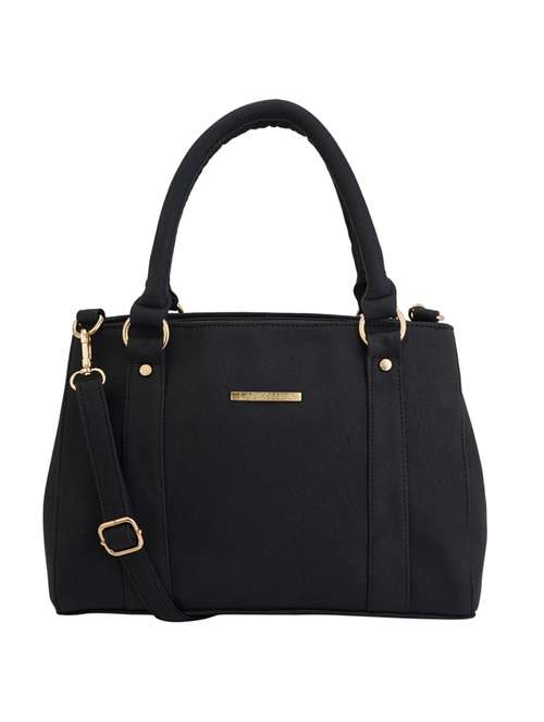 black leatherette (pu) handbag - 17153490 -  Standard Image - 0
