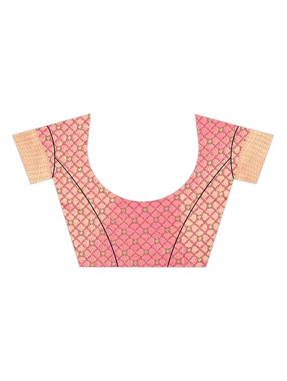 checkered patola saree with blouse - 17153668 - Standard Image - 2