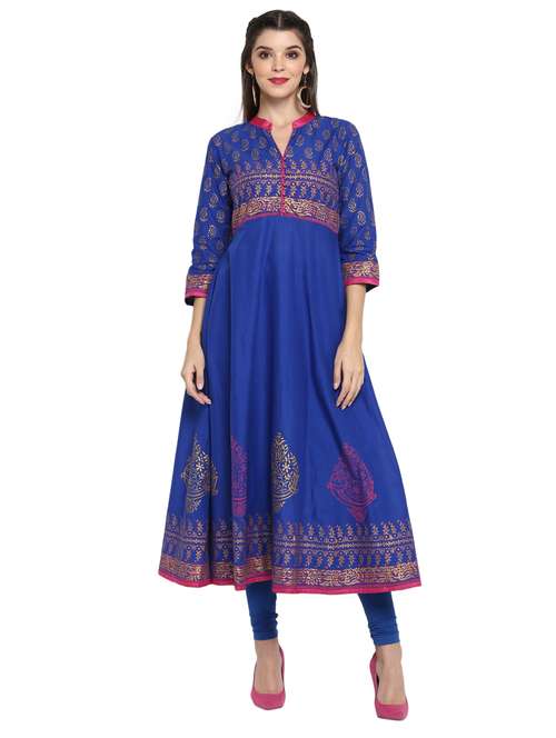 women's flared kurta - 17154080 -  Standard Image - 0