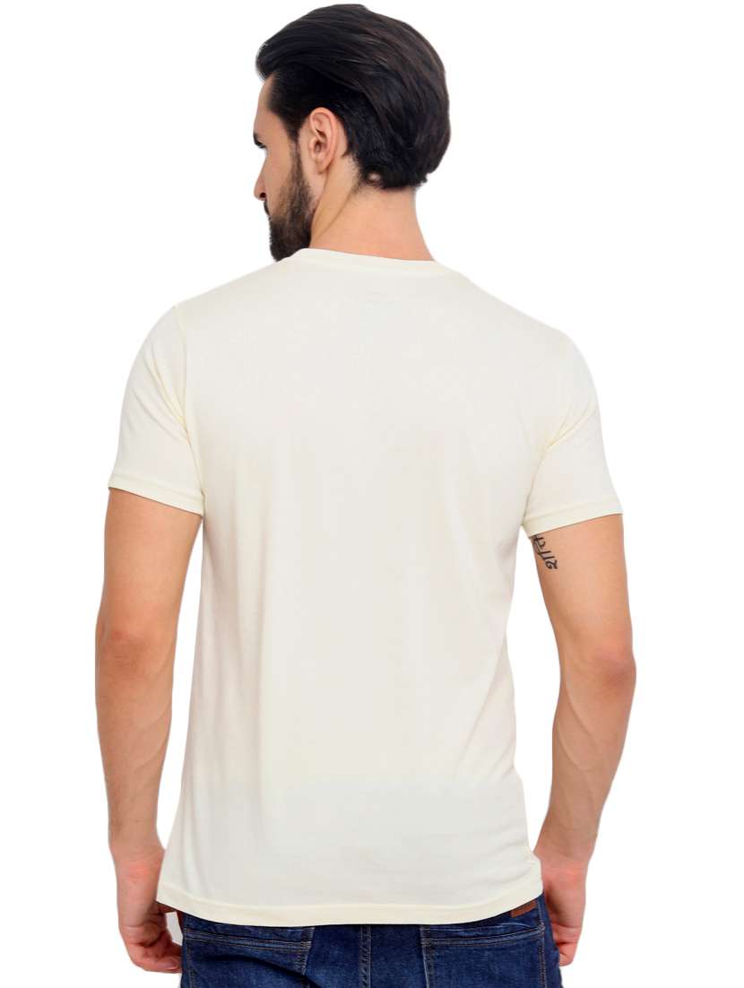 off white front print t-shirt - 17154423 - Standard Image - 2