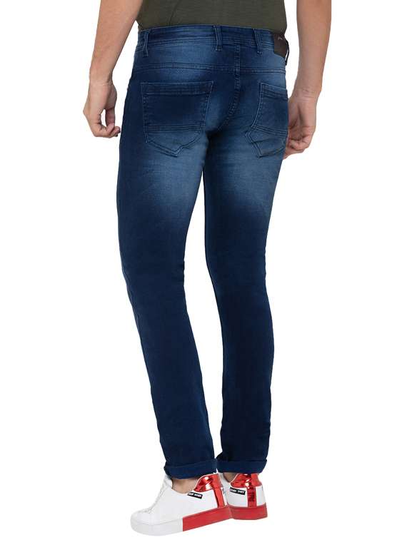 blue light washed denim jeans - 17155021 -  Standard Image - 2
