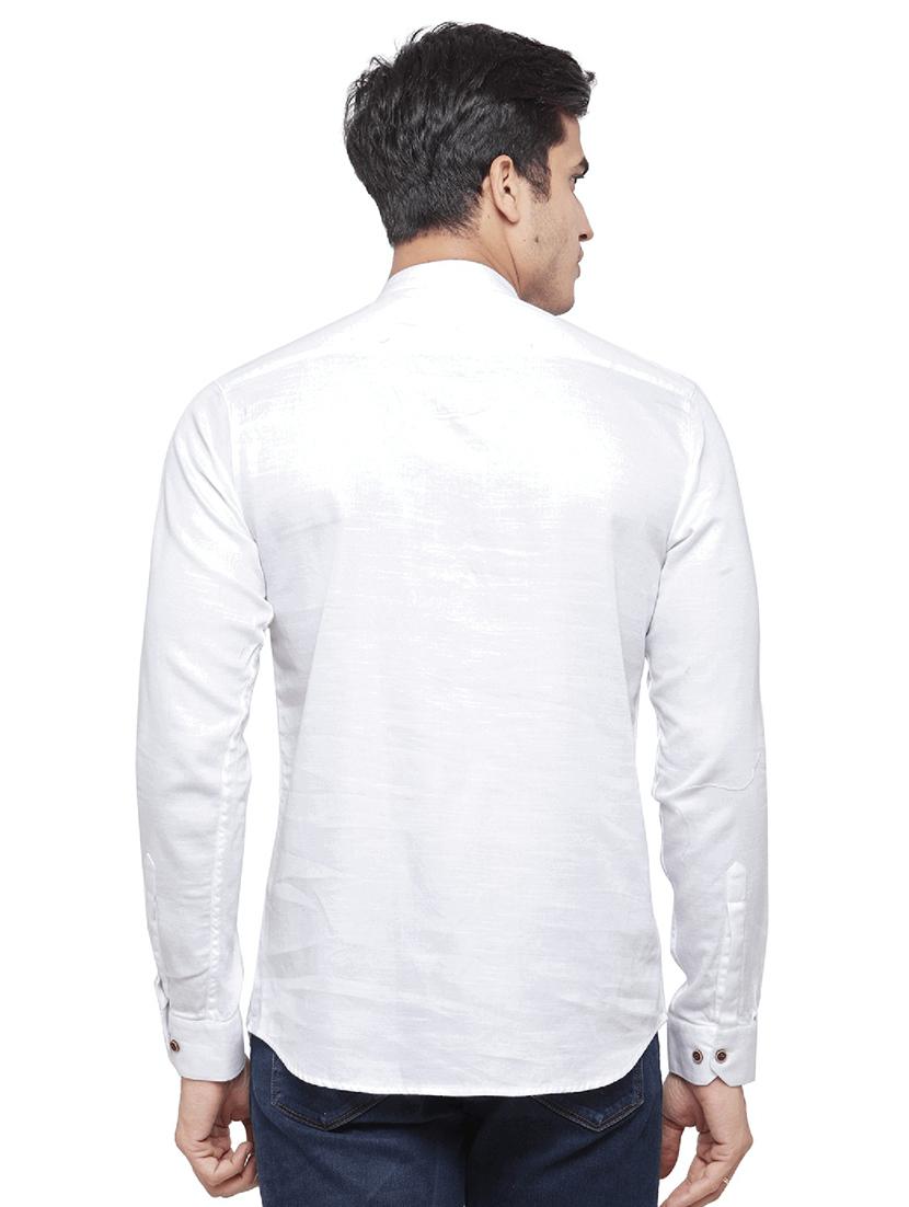 white solid short kurta - 17156439 - Standard Image - 2