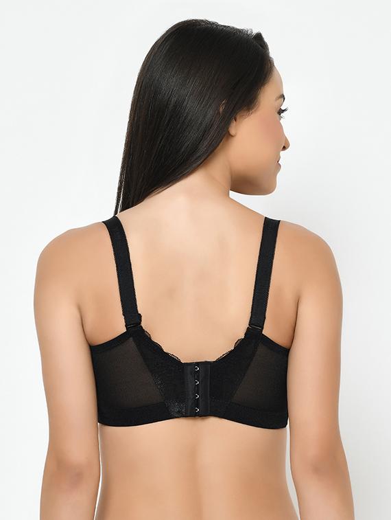 laced plunge bra - 17158117 - Standard Image - 2