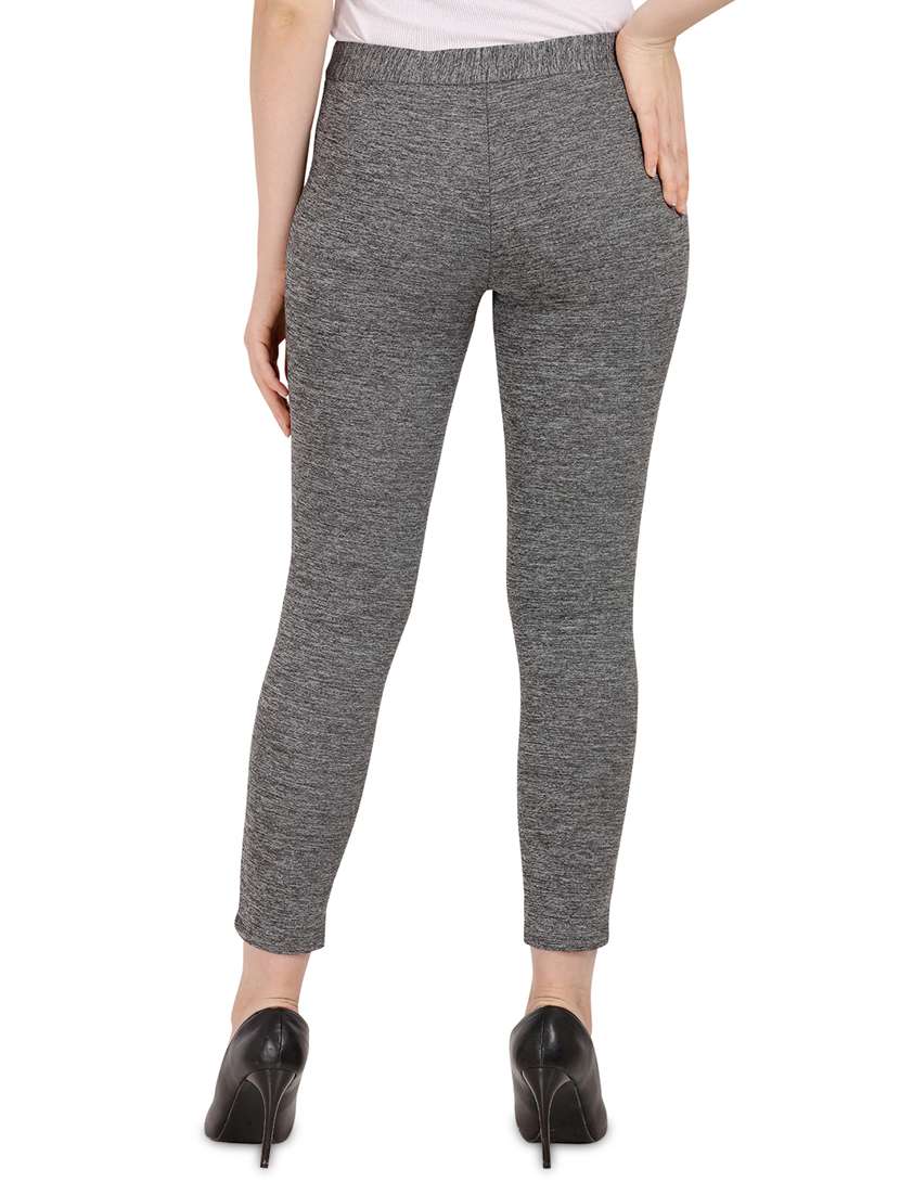 grey melange jegging  - 17159814 -  Standard Image - 2