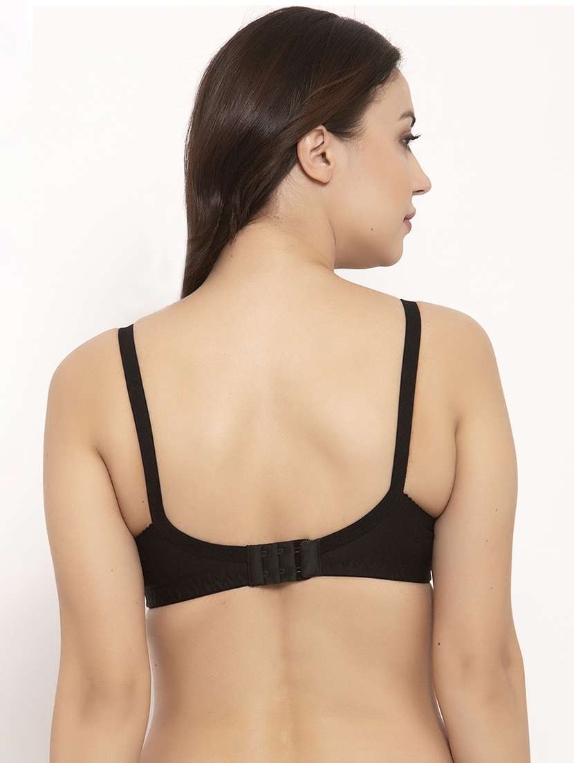 lace panel regular bra - 17160061 - Standard Image - 2
