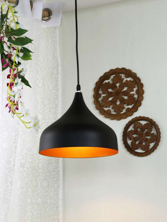  designer lighting single metal pendent