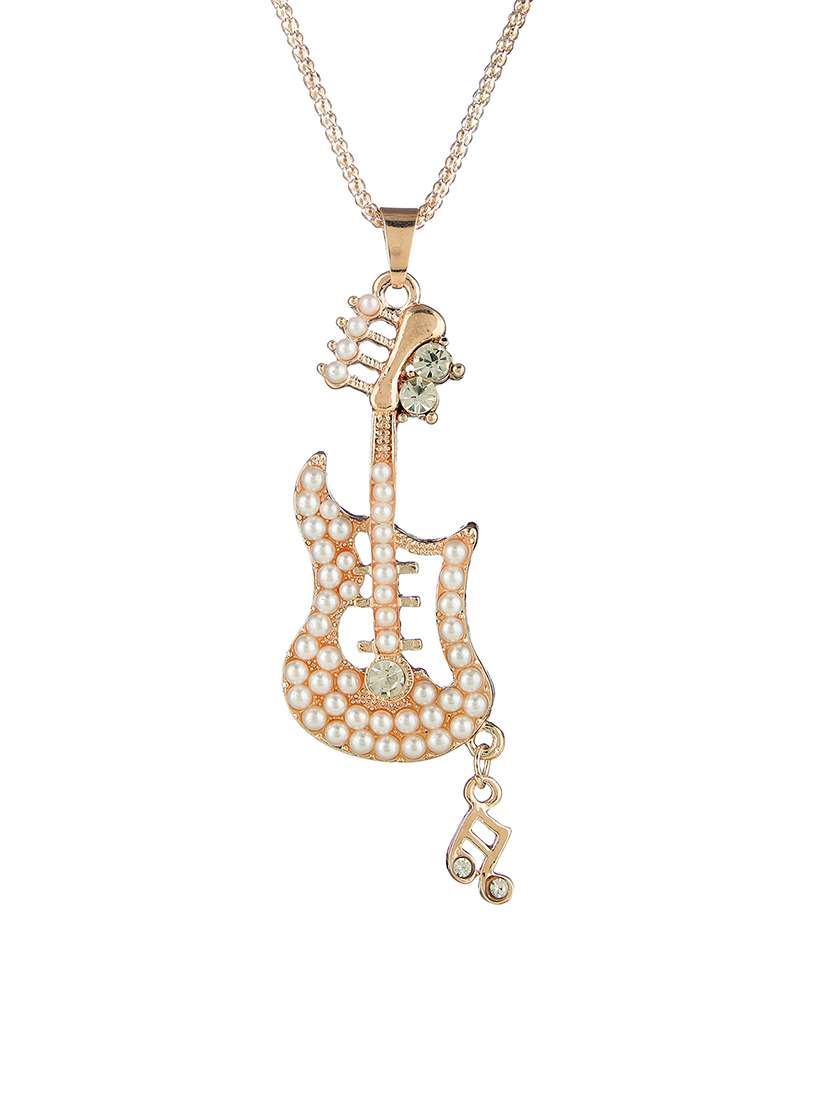 gold metal pendant