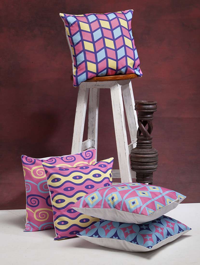 polyester cushion covers (set of 5)