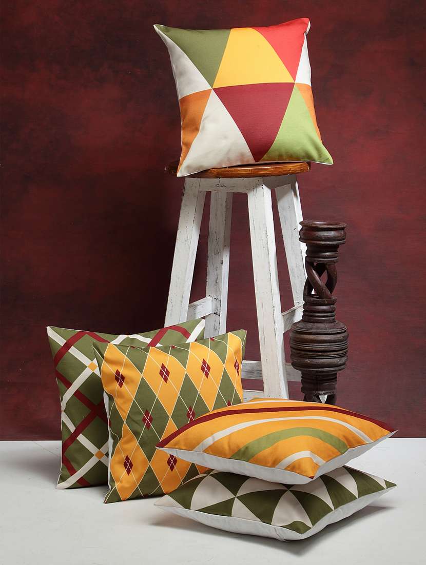 polyester cushion covers (set of 5)