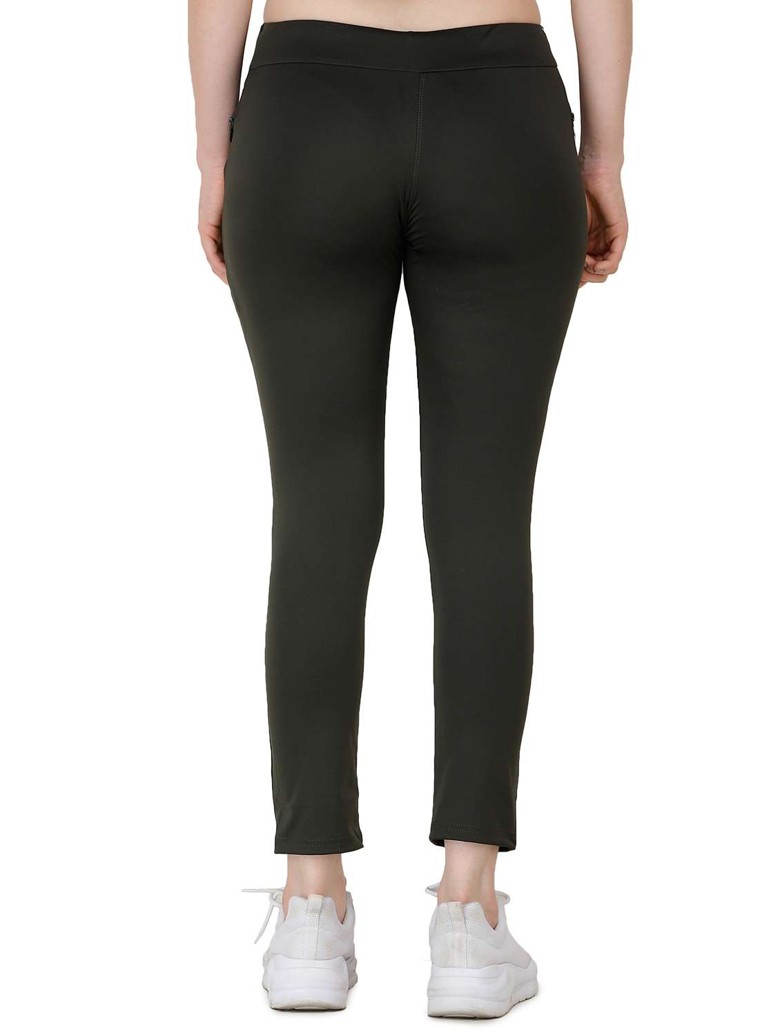 green lycra yoga pants track - 17168635 -  Standard Image - 2