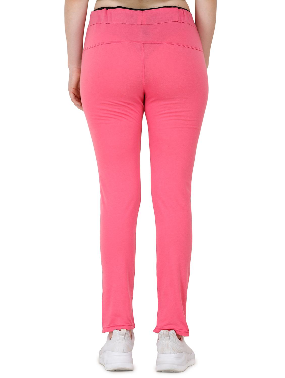 pink cotton yoga pants track - 17168719 - Standard Image - 2