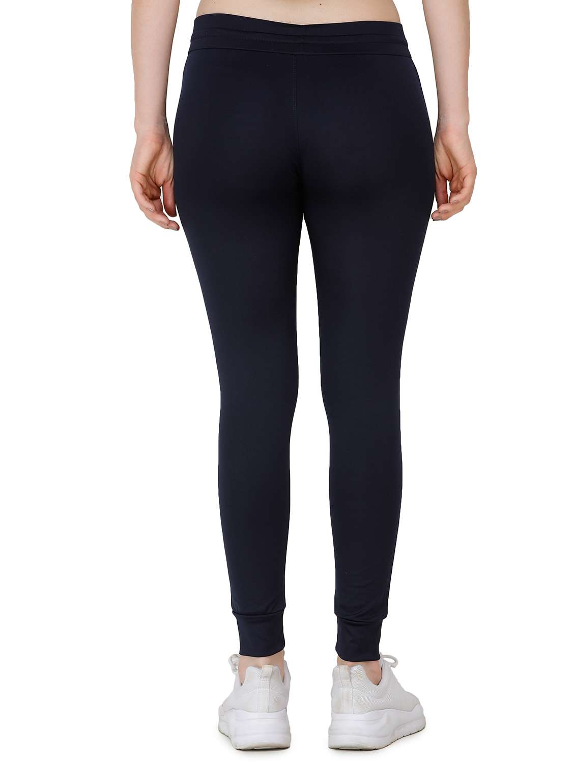 dark blue lycra yoga pants track - 17168744 -  Standard Image - 2