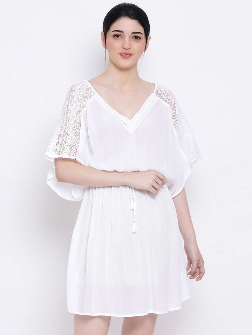 white viscose sleepshirts & nighty