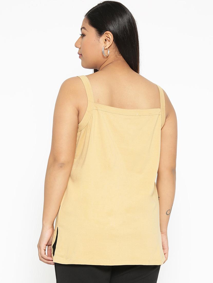 women's tank top square neck top - 17171936 - Standard Image - 2