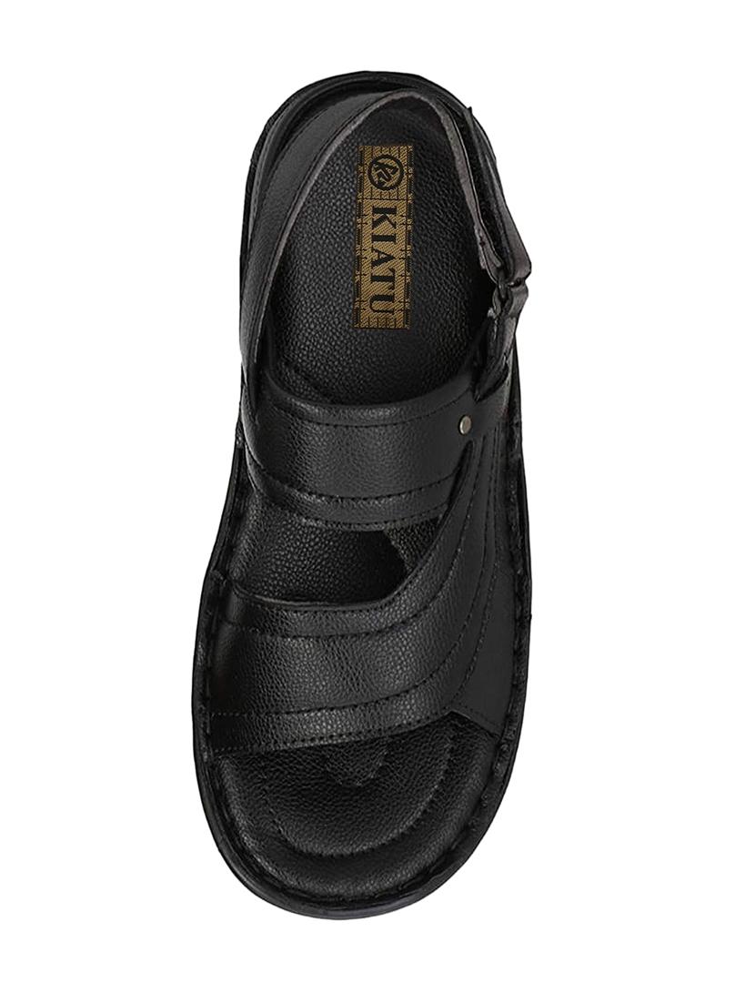 black back strap sandals - 17171980 - Standard Image - 2