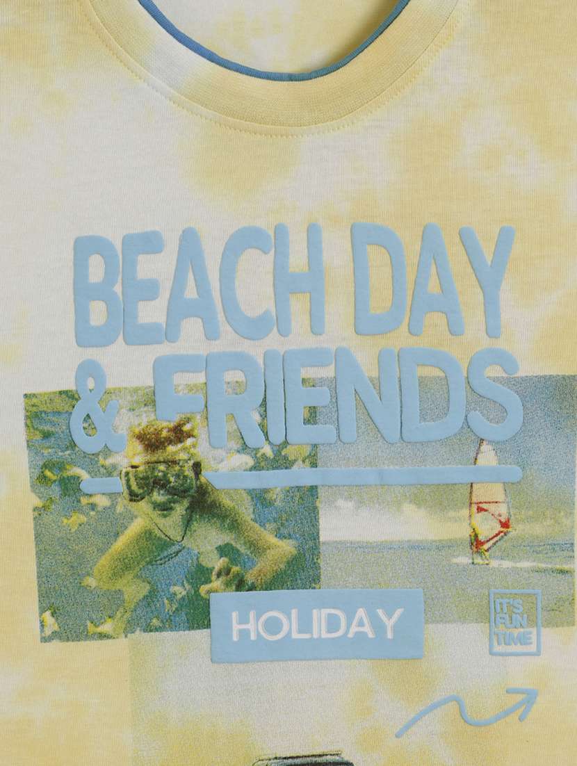 yellow cotton tshirt - 17173106 -  Standard Image - 2