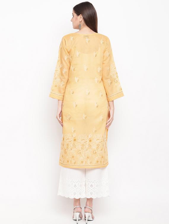women's straight kurta - 17183835 - Standard Image - 2