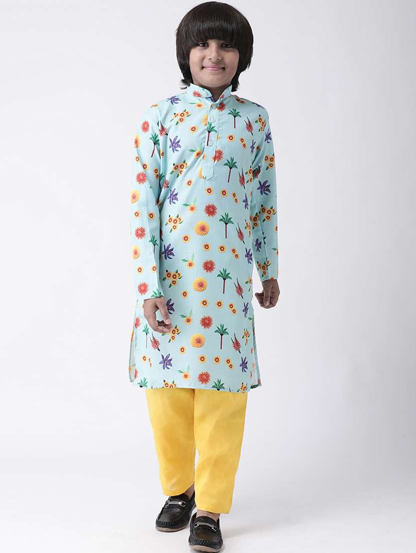 multi colored cotton kurta sets kurtas & set