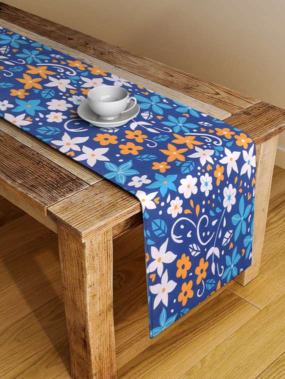   digital printed table runner