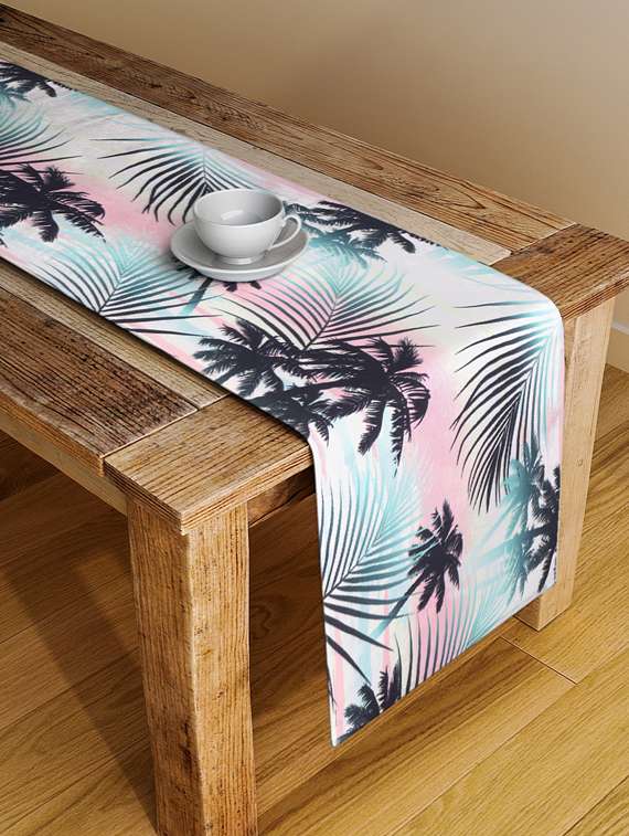   digital printed table runner