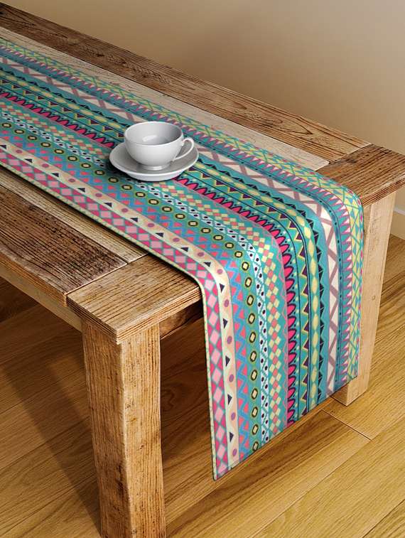   digital printed table runner