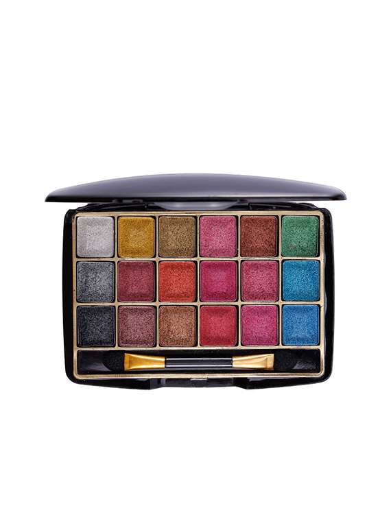 miss rose professional makeup dreamlike bright 18 color eyeshadow shade#1