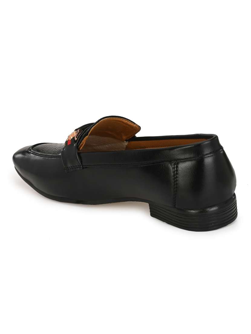 black slip on loafers - 17192550 -  Standard Image - 2
