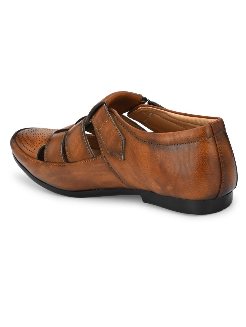 tan back strap sandals - 17192561 -  Standard Image - 2