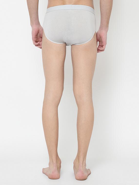 grey solid hipster briefs - 17192967 - Standard Image - 2