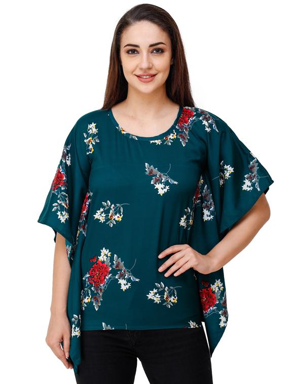 women's a line round neck top - 17194557 -  Zoom Image - 0