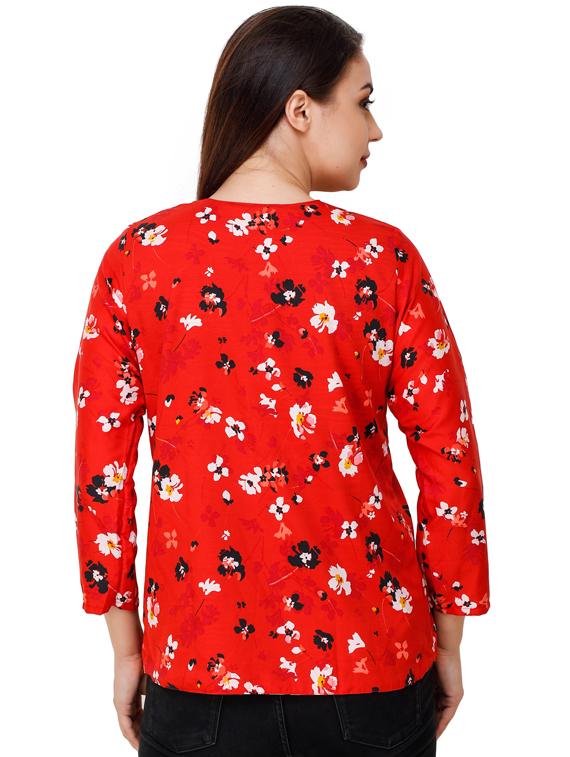 red polyester summer jacket - 17194570 - Standard Image - 2
