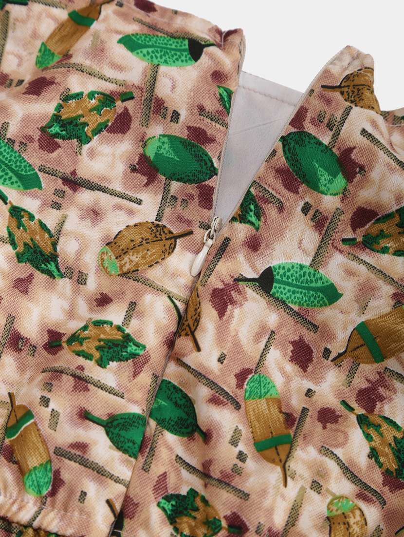 multi colored cotton frock - 17201416 -  Standard Image - 2