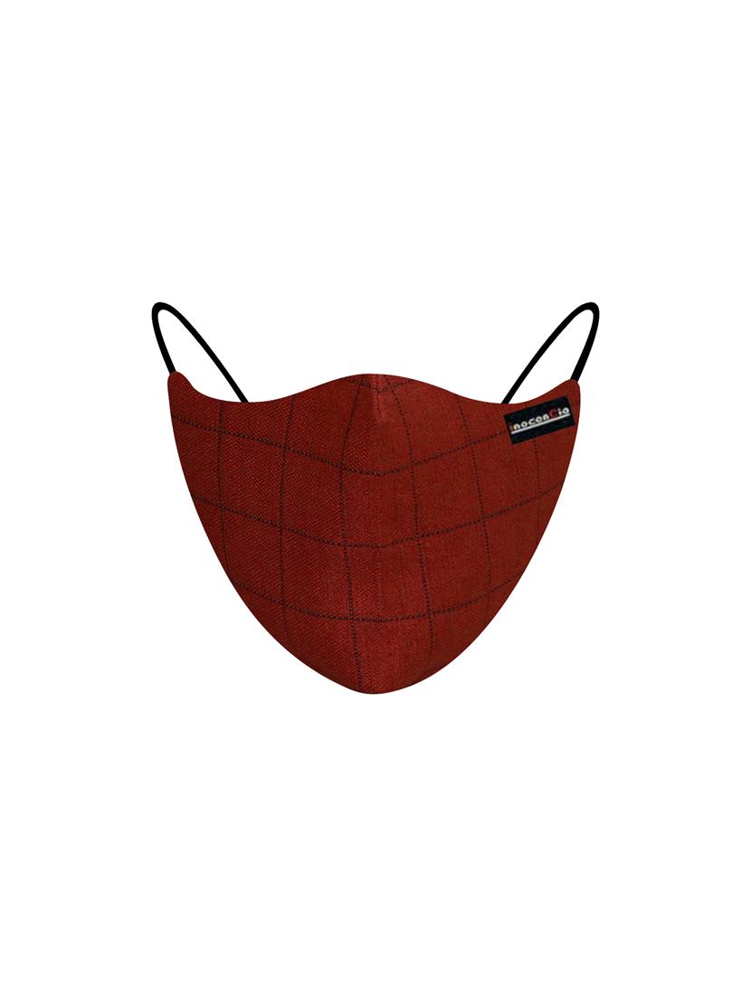 red cotton anti-pollution women mask (pack of 2) - 17201863 - Standard Image - 2