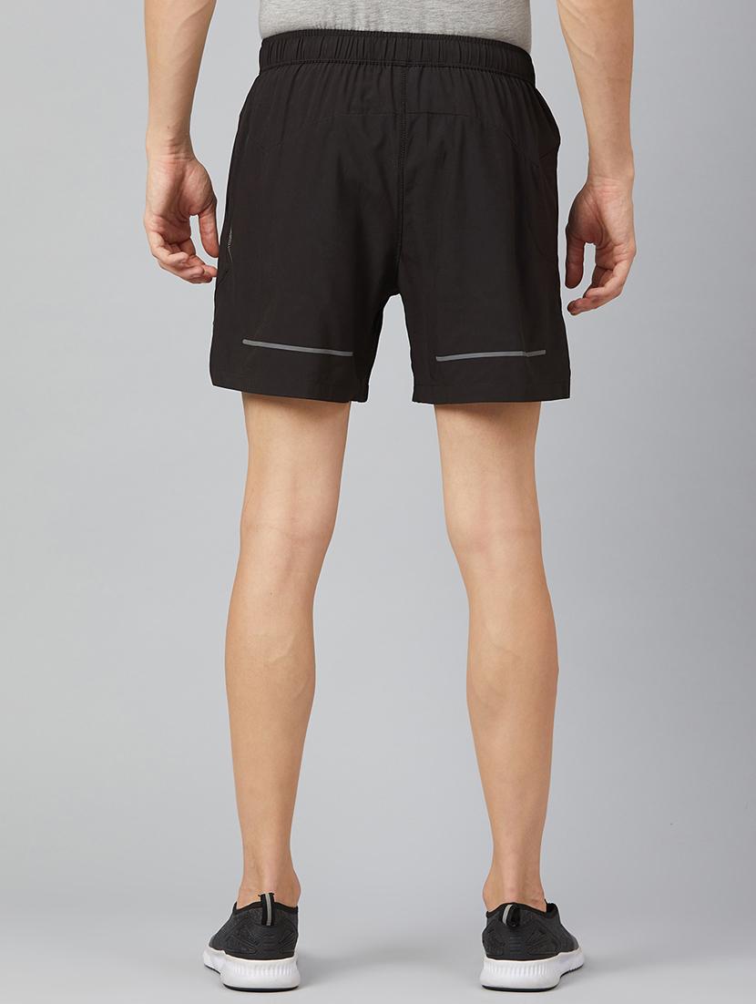 black solid shorts - 17203857 - Standard Image - 2