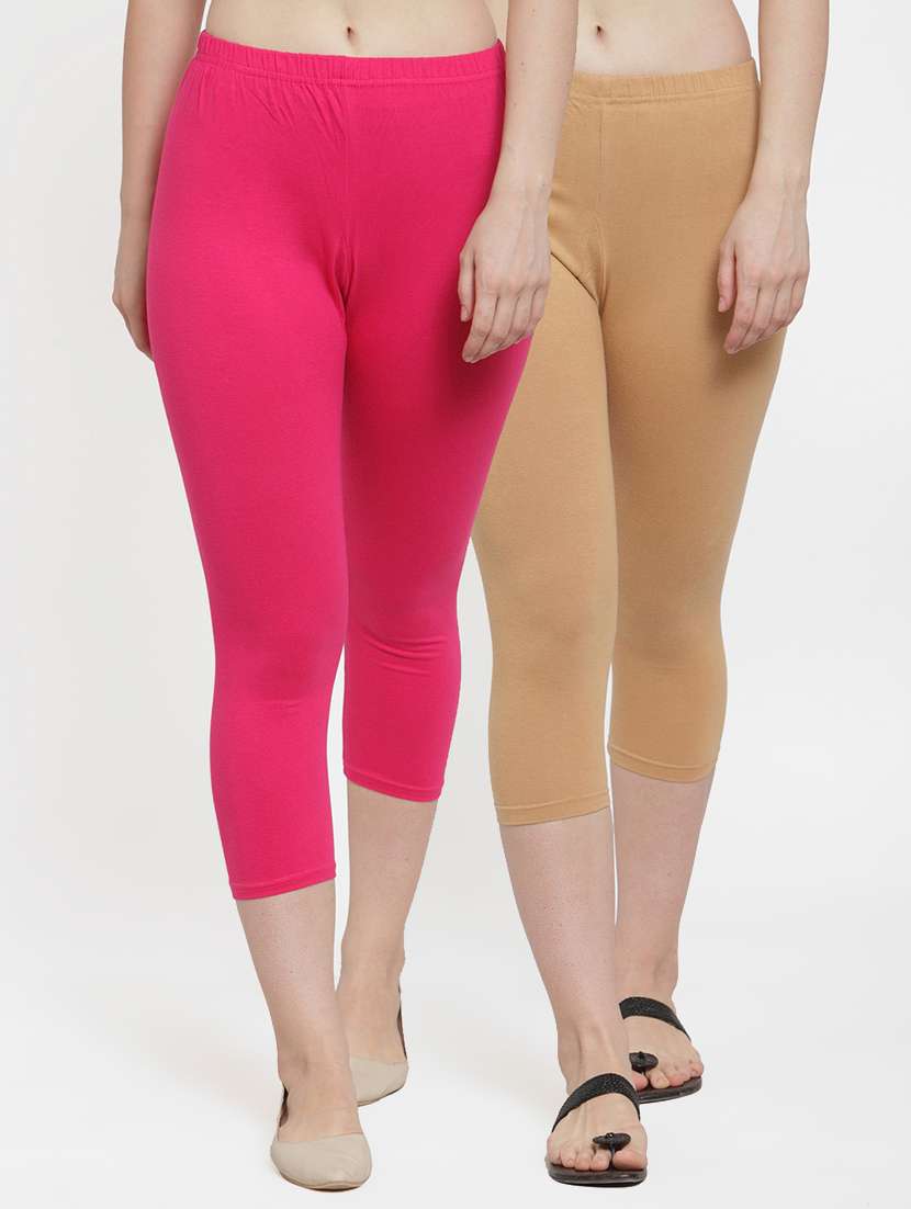 set of 2 capri leggings