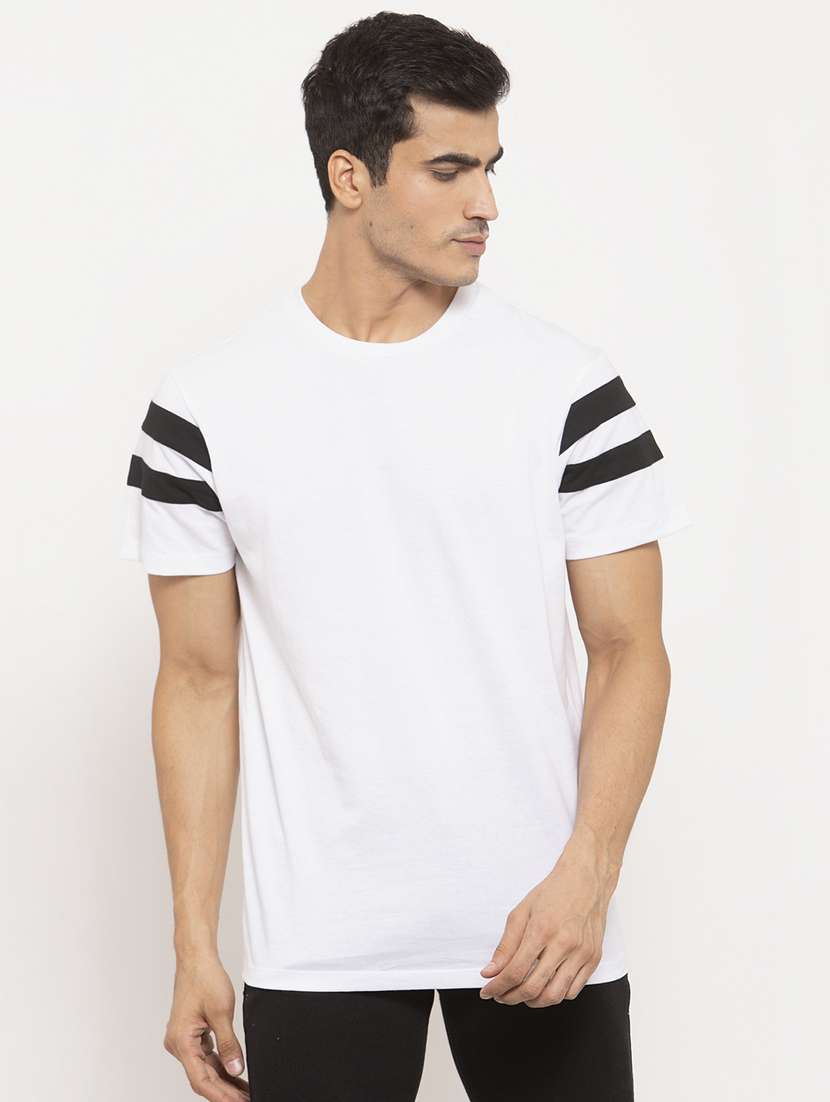 white taped t-shirt
