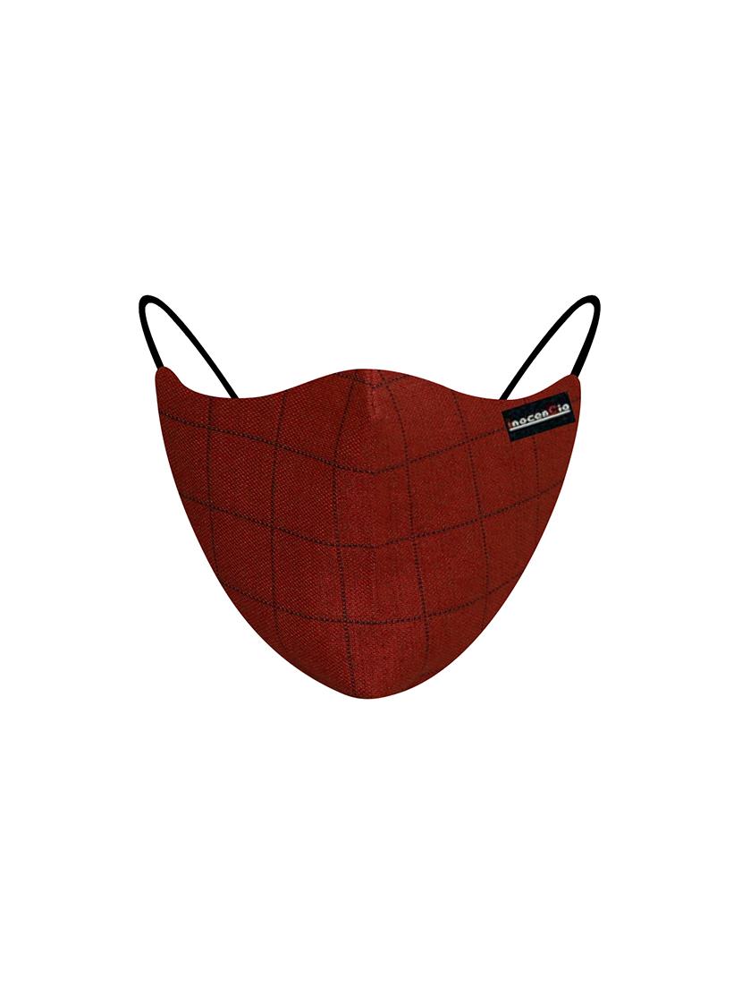 red cotton anti-pollution women mask (pack of 2) - 17211072 - Standard Image - 2