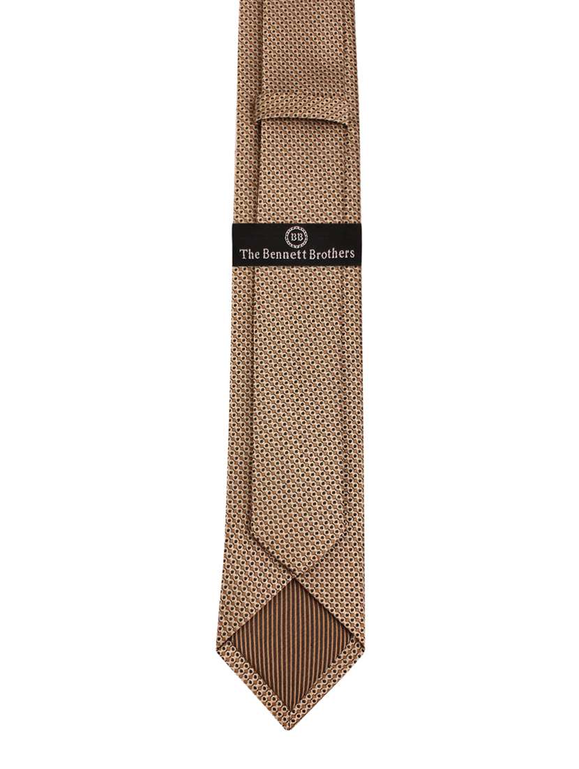 brown  polyester tie  - 17211521 -  Standard Image - 2