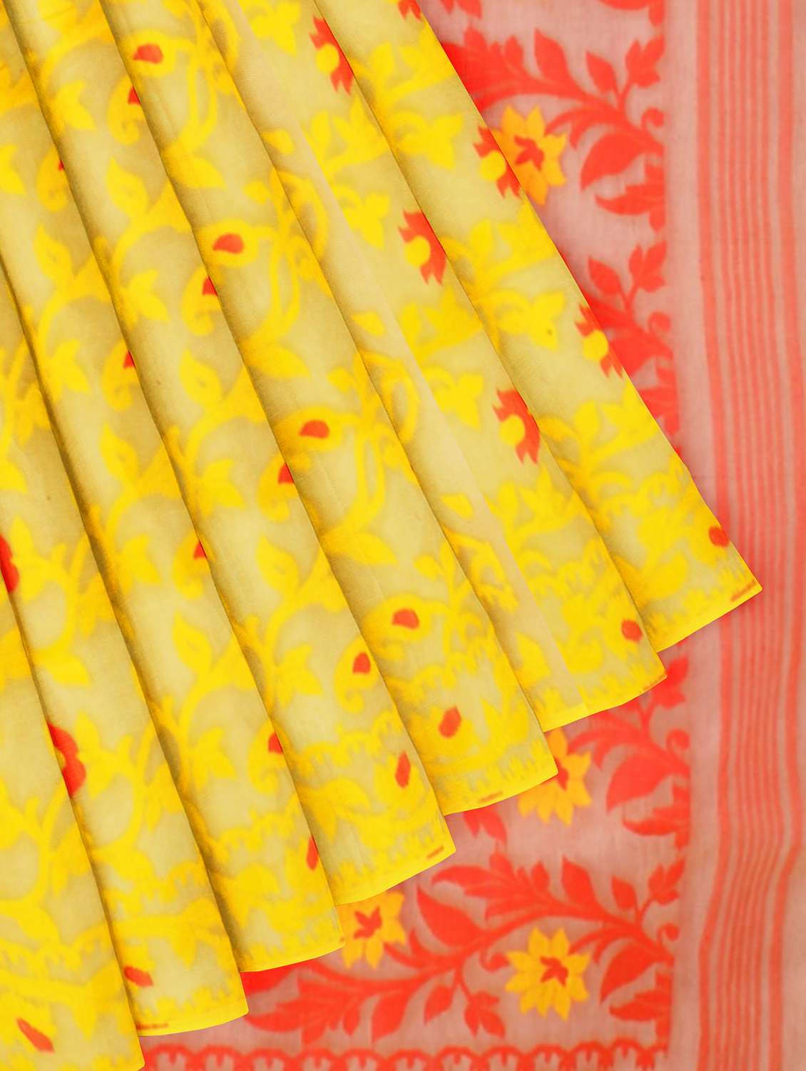 women's self design yellow colored saree - 17212832 - Standard Image - 2
